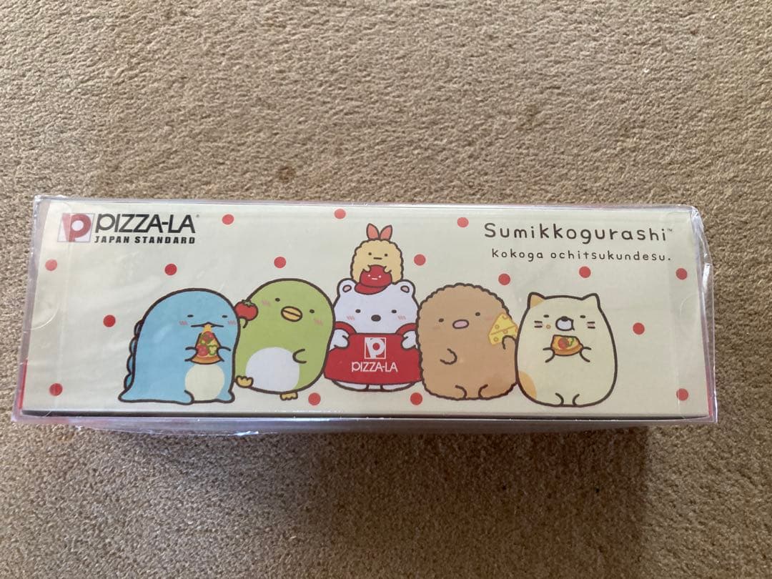 新品　非売品　ピザーラ2022 すみっコぐらし てのりぬいぐるみ5体セット