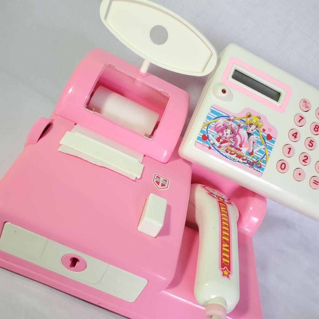 90s 美少女戦士セーラームーン セーラースターズ　ピンク バーコードレジスター