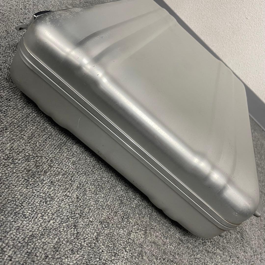 ゼロハリエバートン アタッシュケース クリアハンドル シルバー