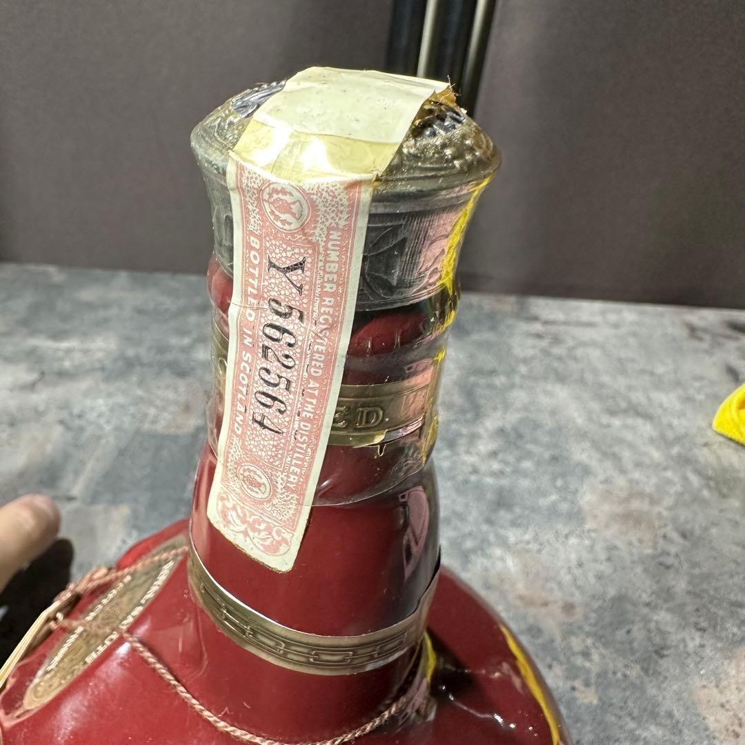 【未開栓】ロイヤルサルート 21年 赤陶器 スコッチウイスキー