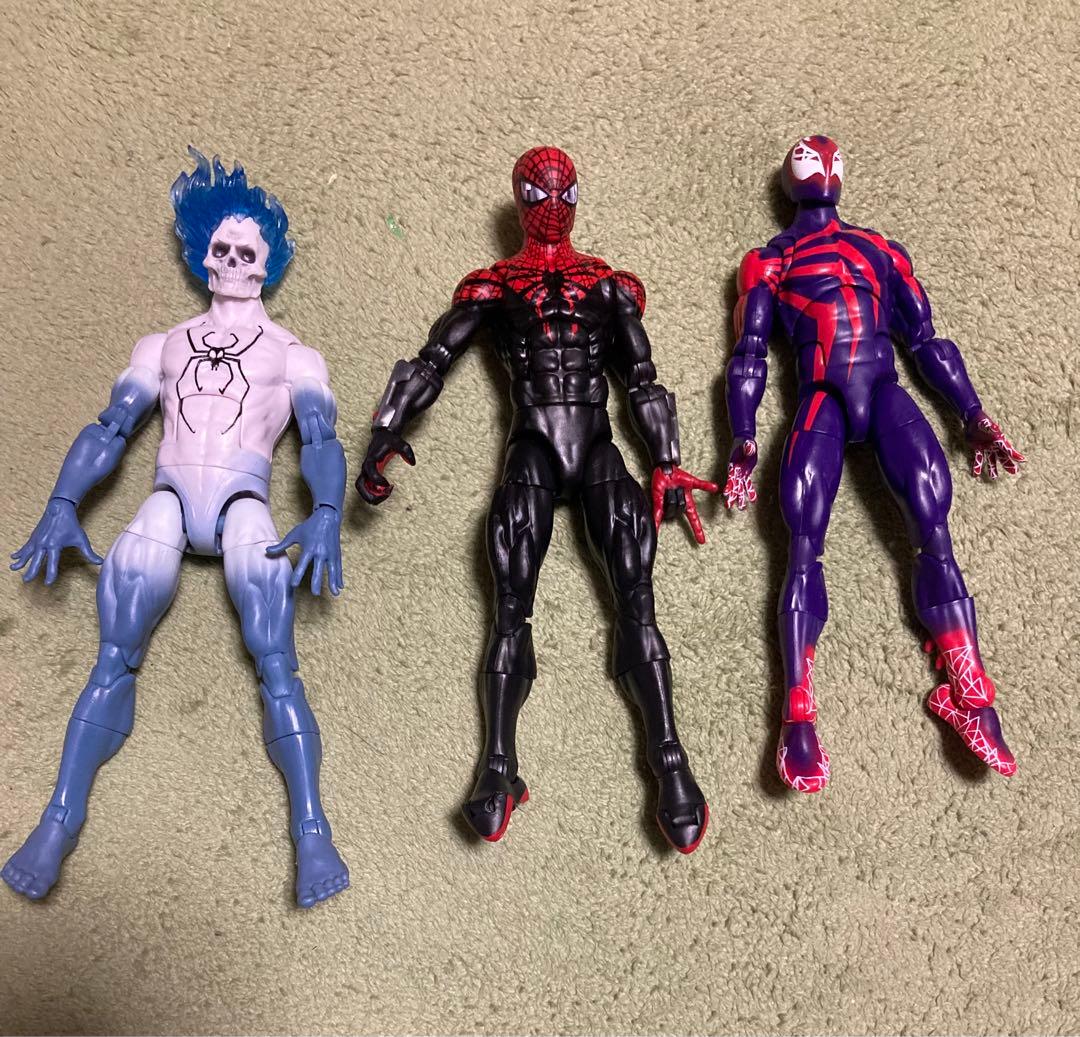 マーベルレジェンド　スパイダーマン　3種　開封品　バラ売り不可