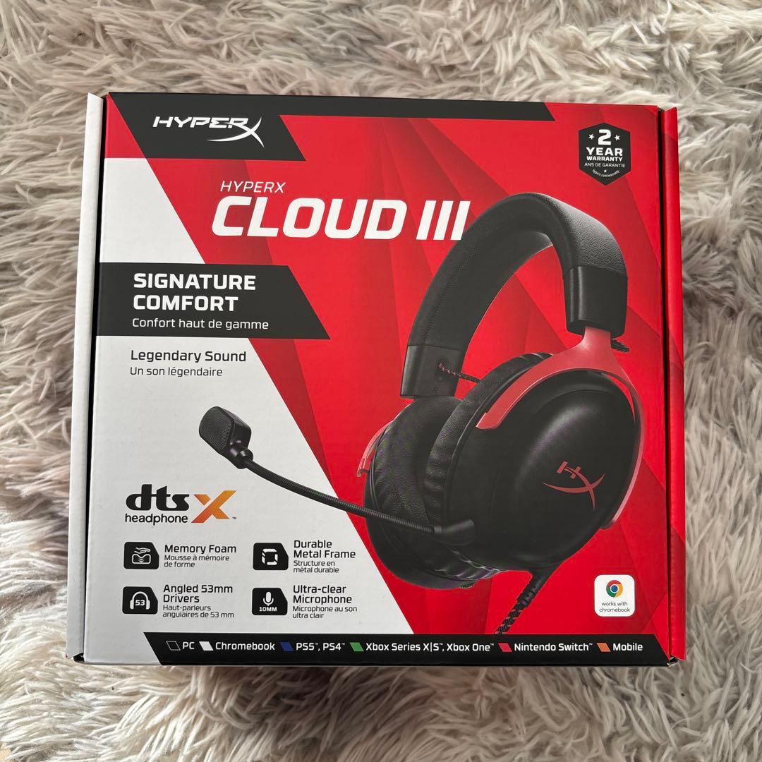 HyperX Cloud III ゲーミングヘッドセット
