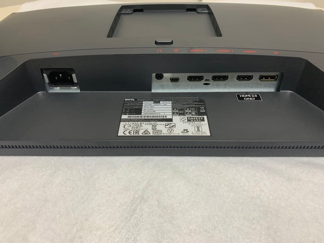 BenQ モニター【XL2411K】24インチ/144Hz、モニターアーム