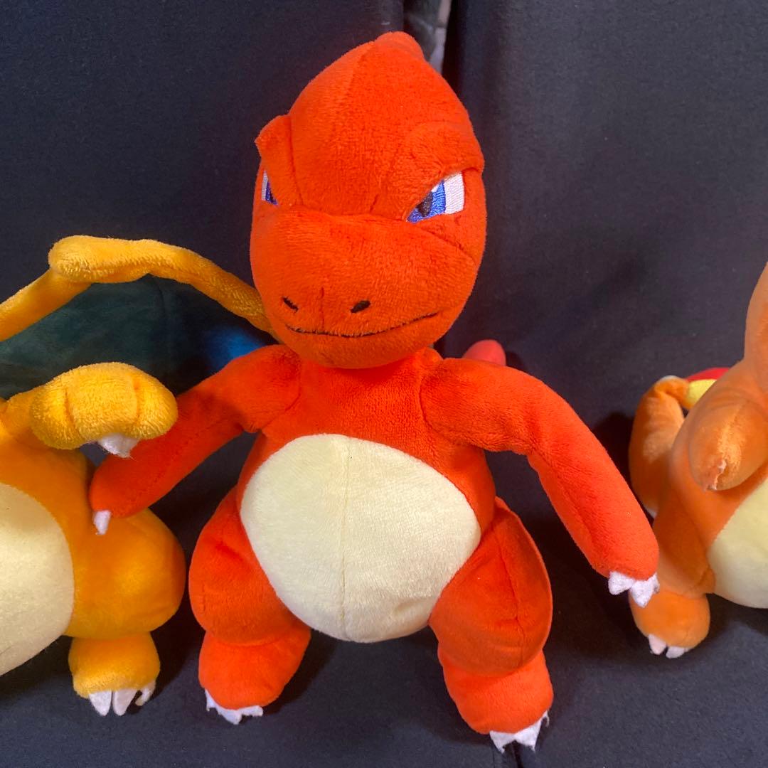 ヒトカゲ リザード リザードン ポケモンセンター ぬいぐるみ