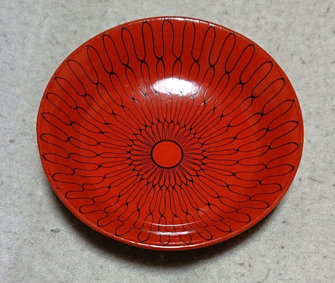 茶道具漆器 手塩皿 10枚