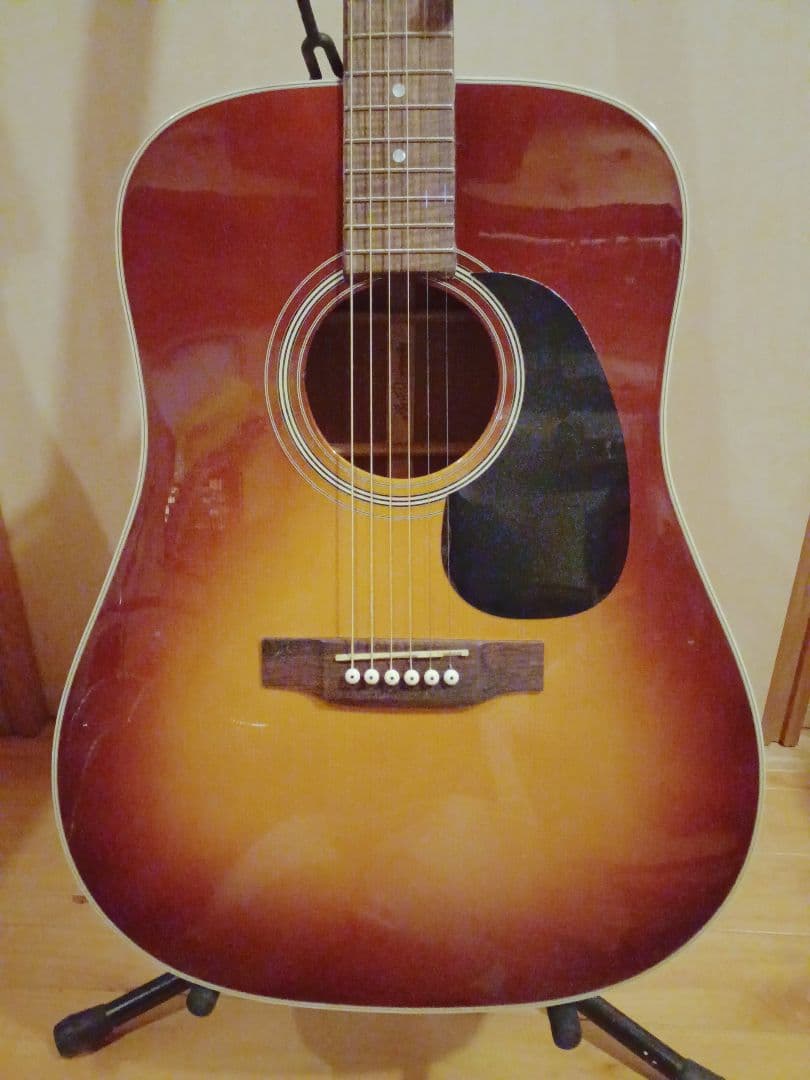 【送料込】【美品】アリア　ドレッドノート　ARIA　トップ単板　低弦高　整備済