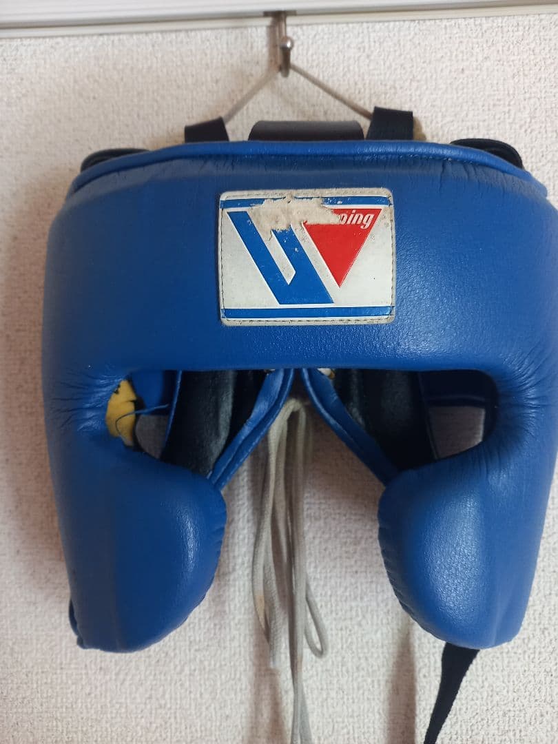 Winning製 ボクシングヘッドギア Mサイズ（ブルー）