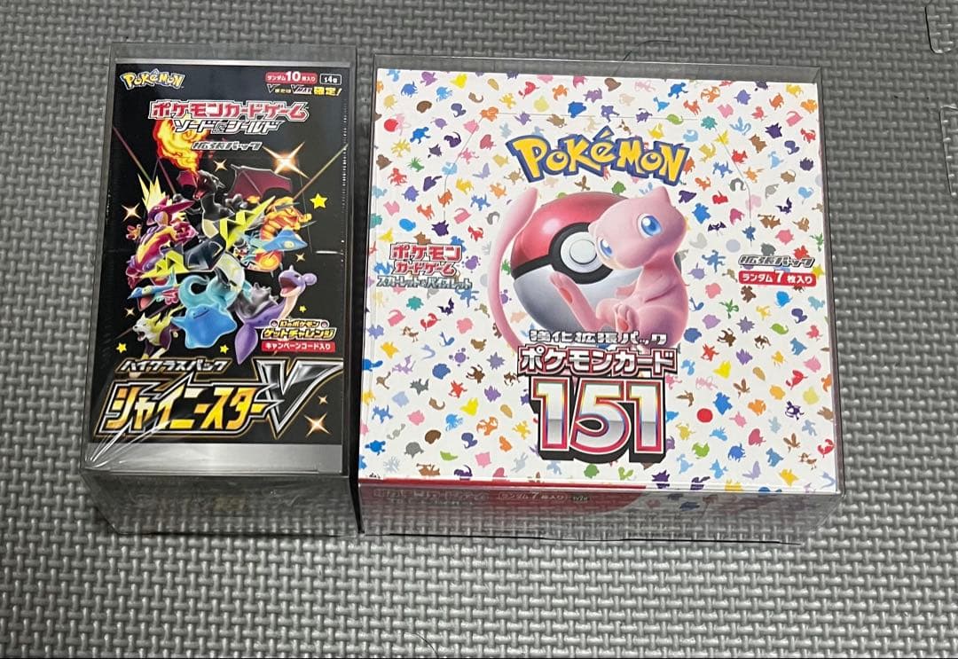 ポケモンカード151 シャイニースターV 未開封　シュリンク付き