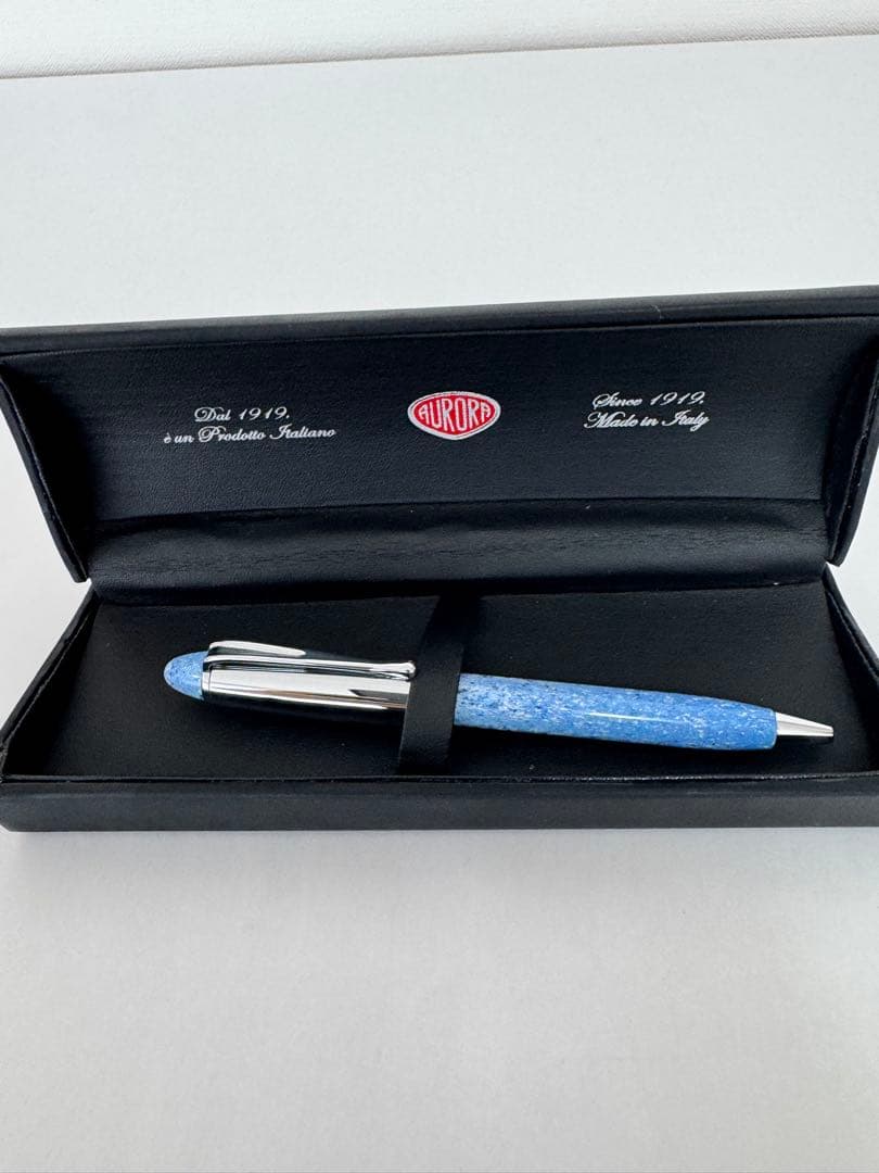 AURORA 　ボールペン　青