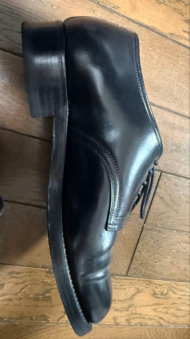 moto 墨染コードバン プレーントウ