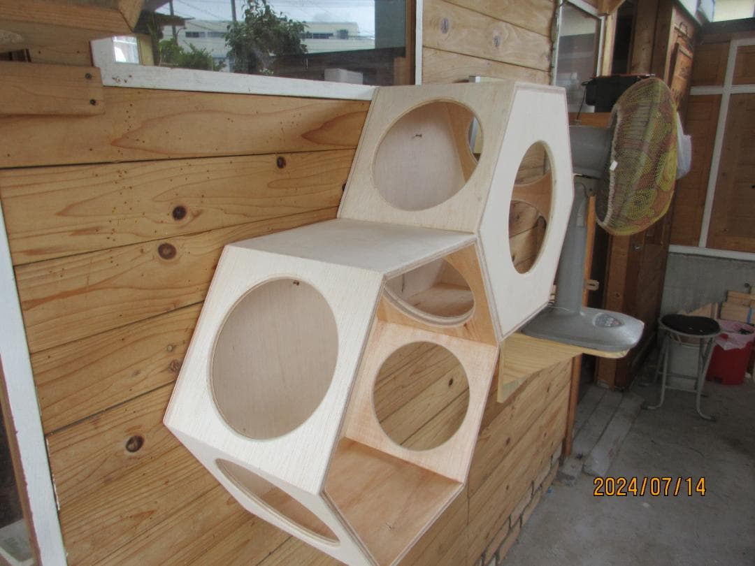 Cat’ｓ工房6角ハウス2個セット