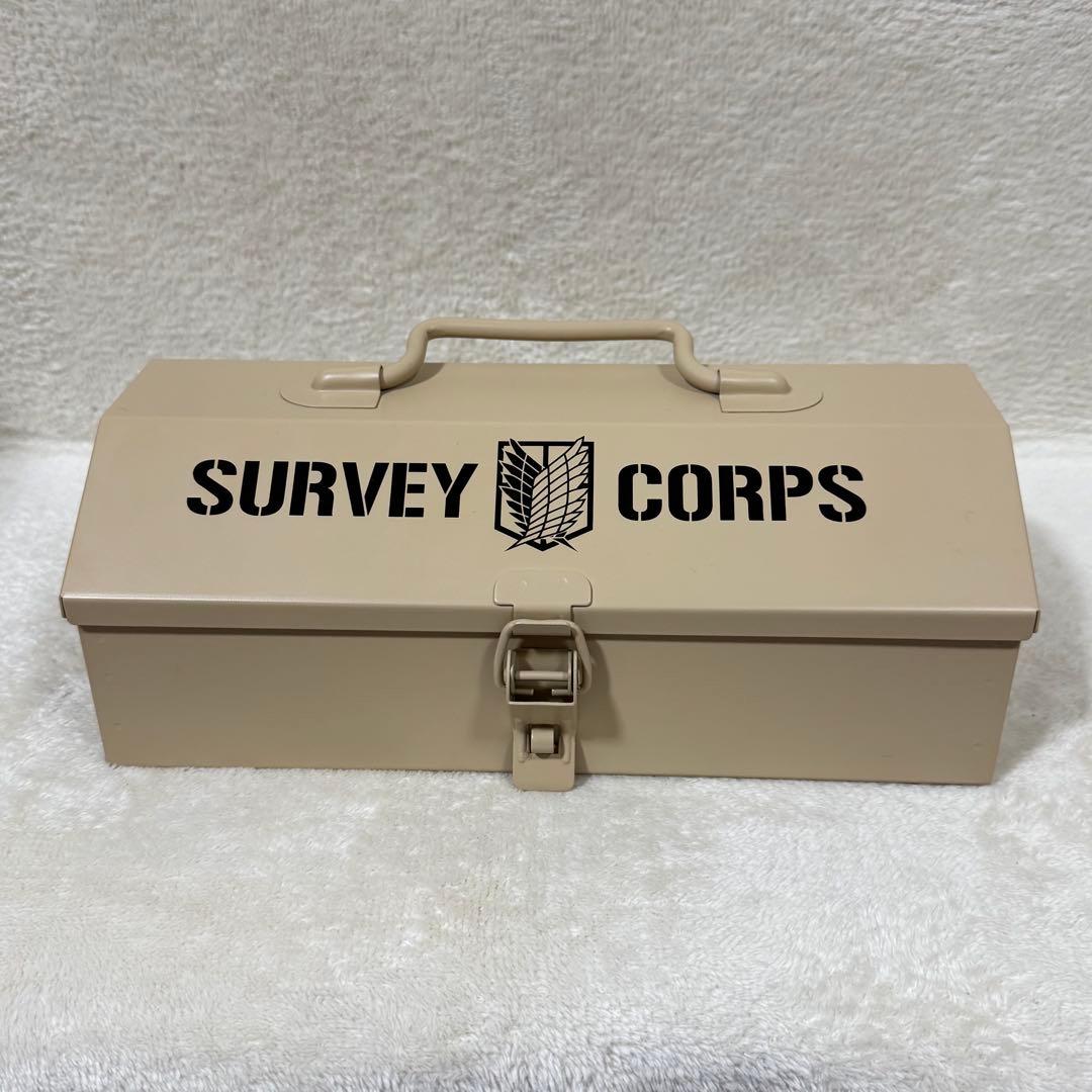 【未使用】進撃の巨人 調査兵団 ツールボックス 正規品 公式 終売品 希少品