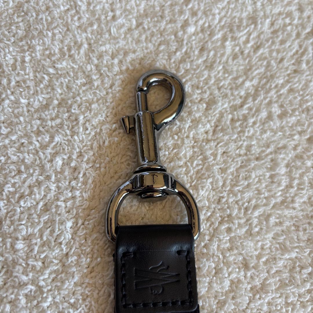 MONCLER ハーネスリードセット 黒　サイズM