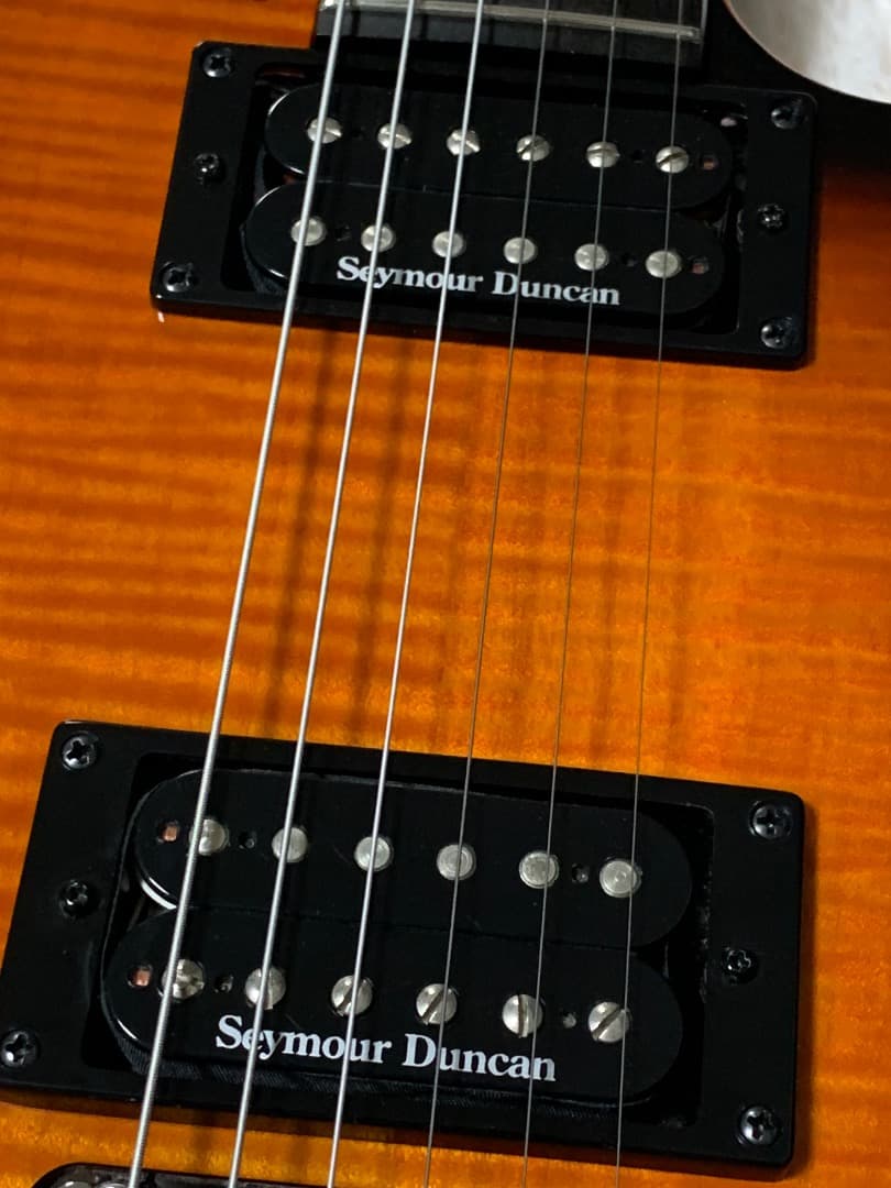 ギター Godin LGXT Cognac Burst Flame AAA