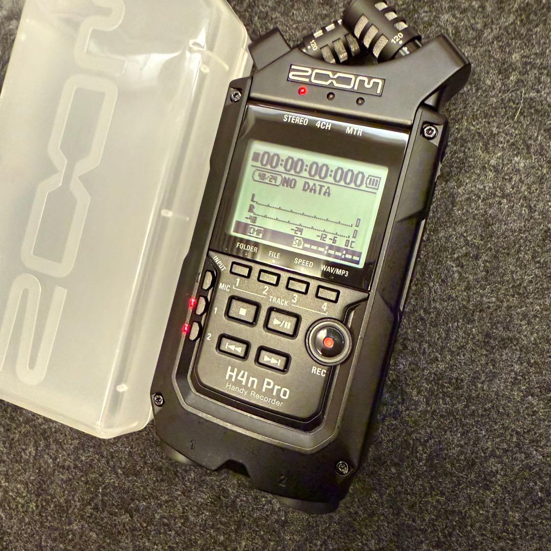 【極美品】ZOOM H4n Pro ハンディレコーダー 本体とアクセサリーパック