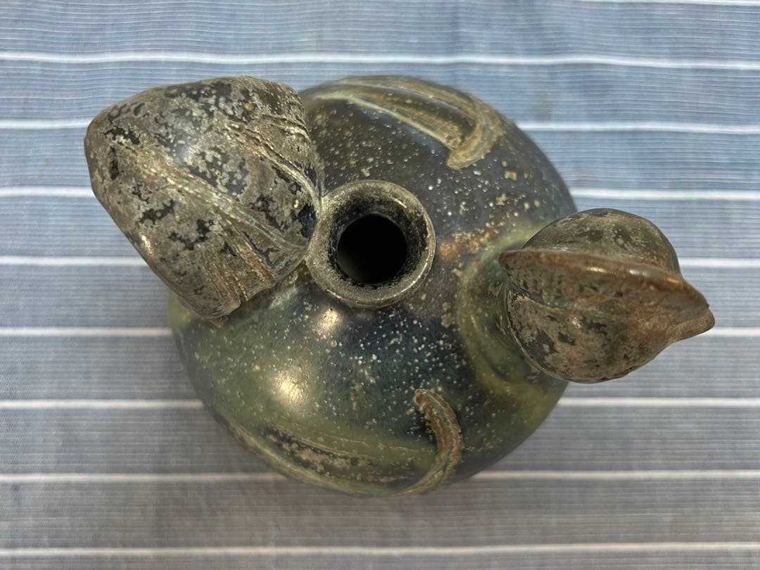 鳥の形の一輪挿し　オブジェ