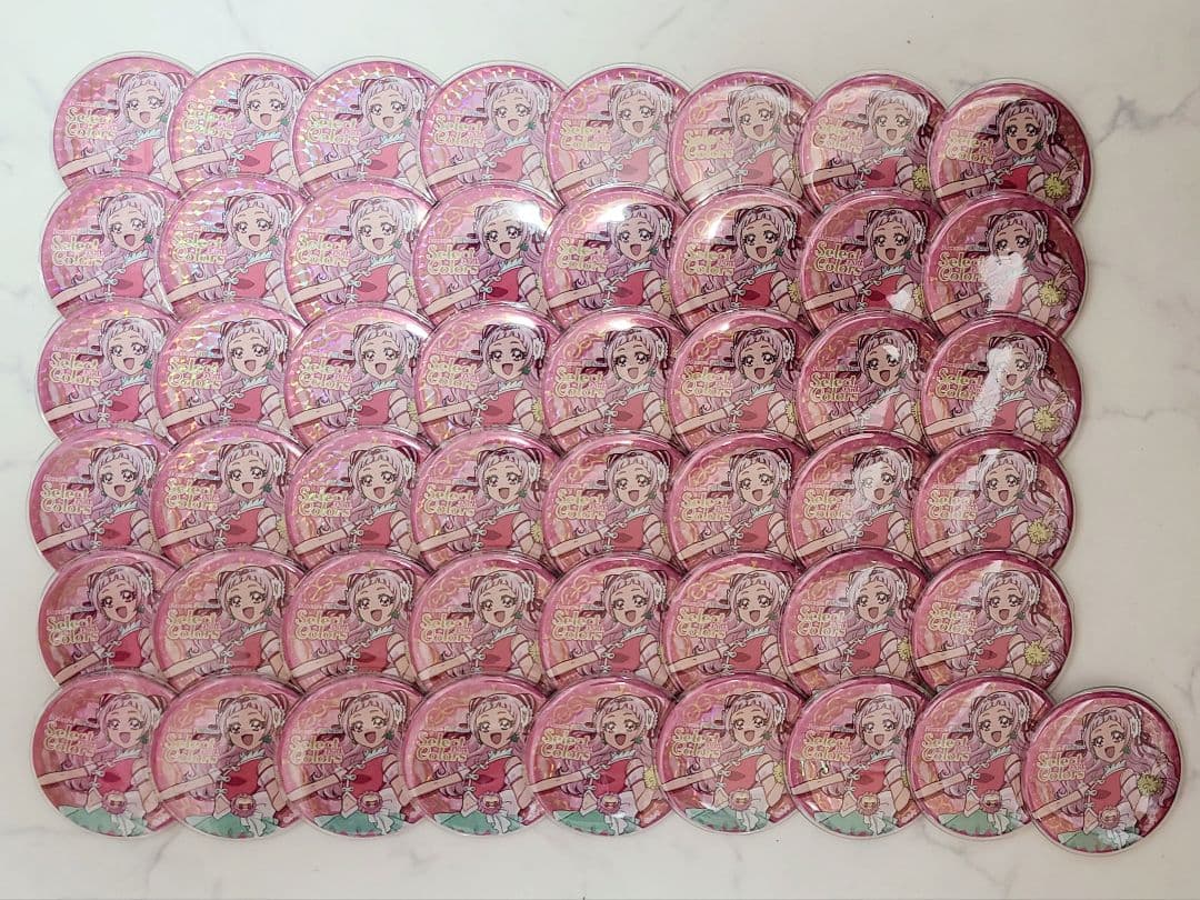 キュアエール缶バッジ　セレカラ