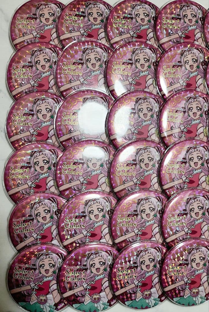 キュアエール缶バッジ　セレカラ