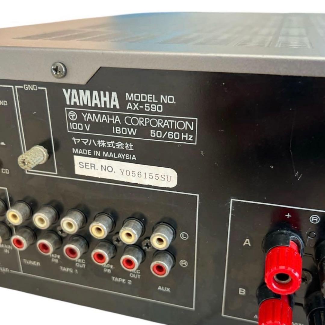 【田舎のおっさん】YAMAHA AX-590 プリメインアンプ ヤマハ
