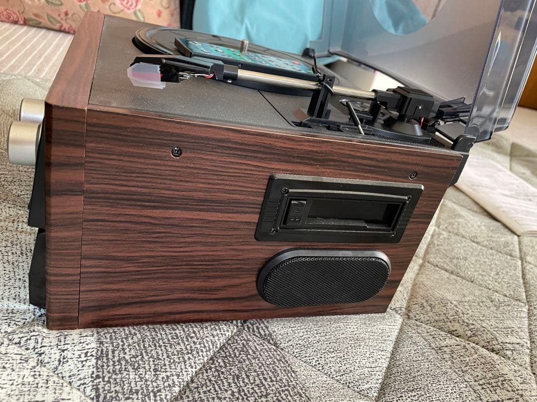 【レコード・カセット再生可】Audio pro ダブルCD多機能プレーヤー