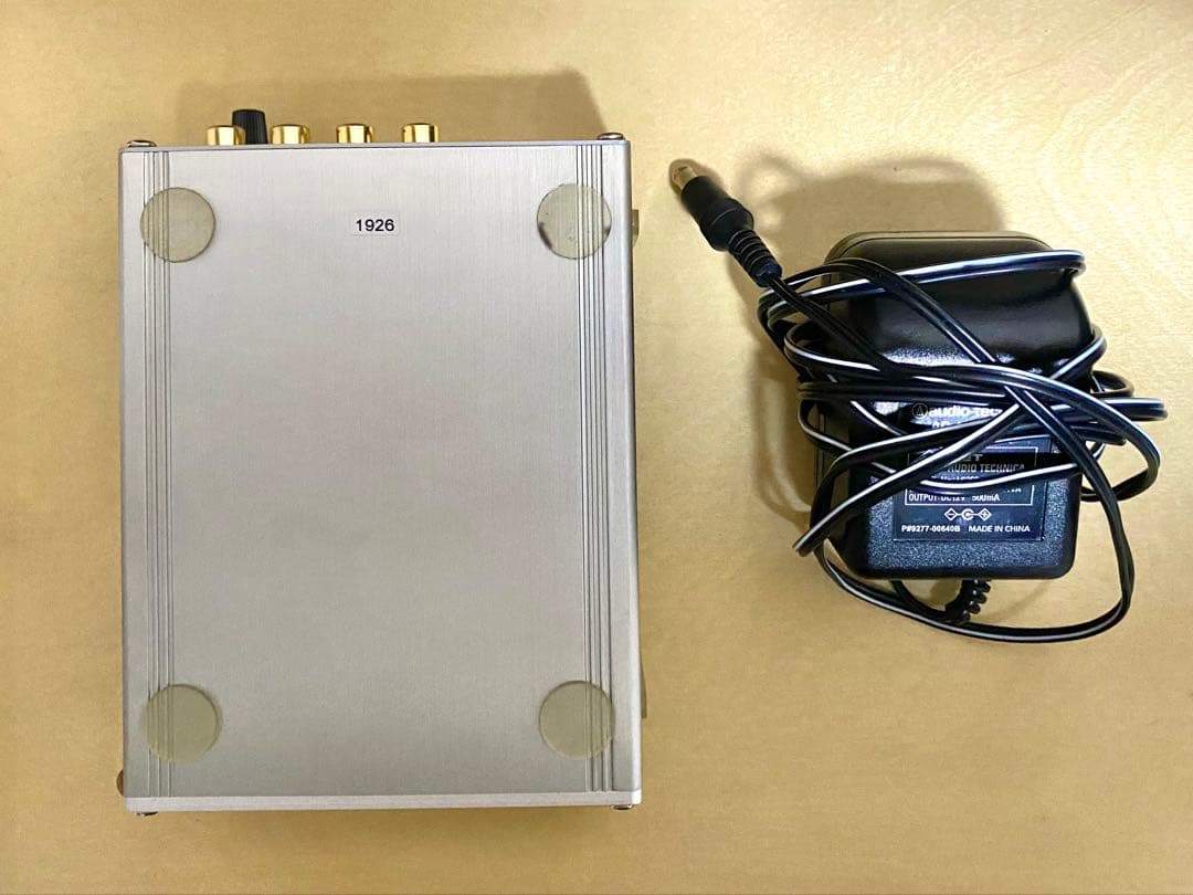 audio-technica フォノイコライザー AT-PEQ20 MC対応