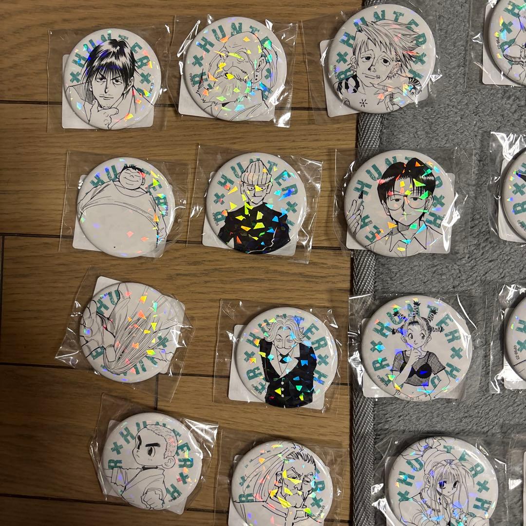 貴重　受注品　ハンターハンター　オールスター缶バッジ　まとめ売り