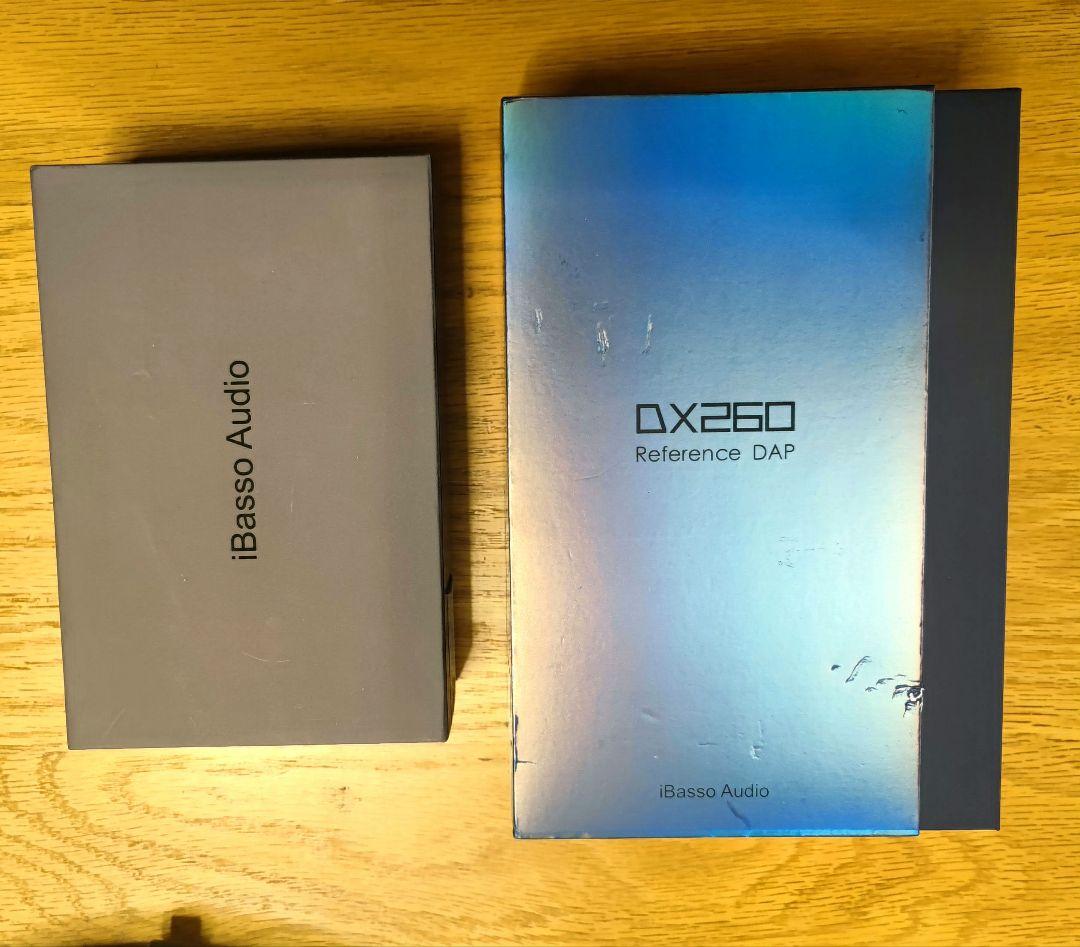 iBasso DX260 デジタルオーディオプレーヤー＋純正レザーケース付
