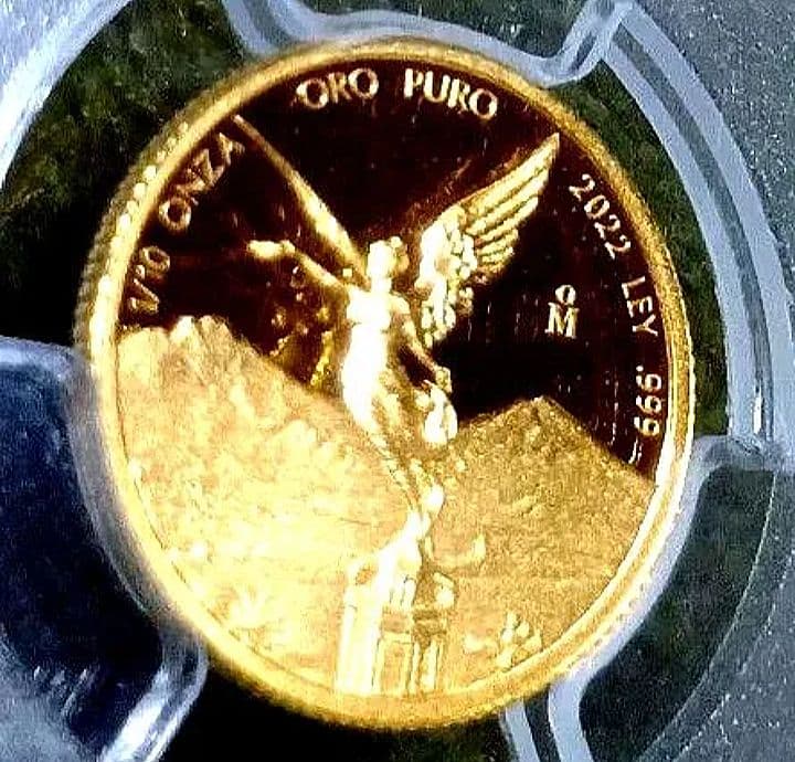 PCGS 2022 最高鑑定　PR70 DCAM 1/10oz　世界38枚