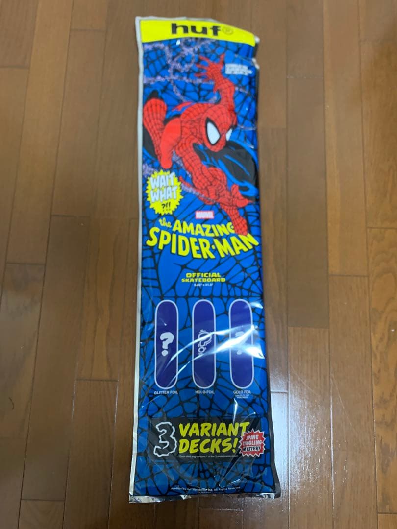新品未開封❗️HUF X MARVEL SPIDER-MAN DECKS スケボー