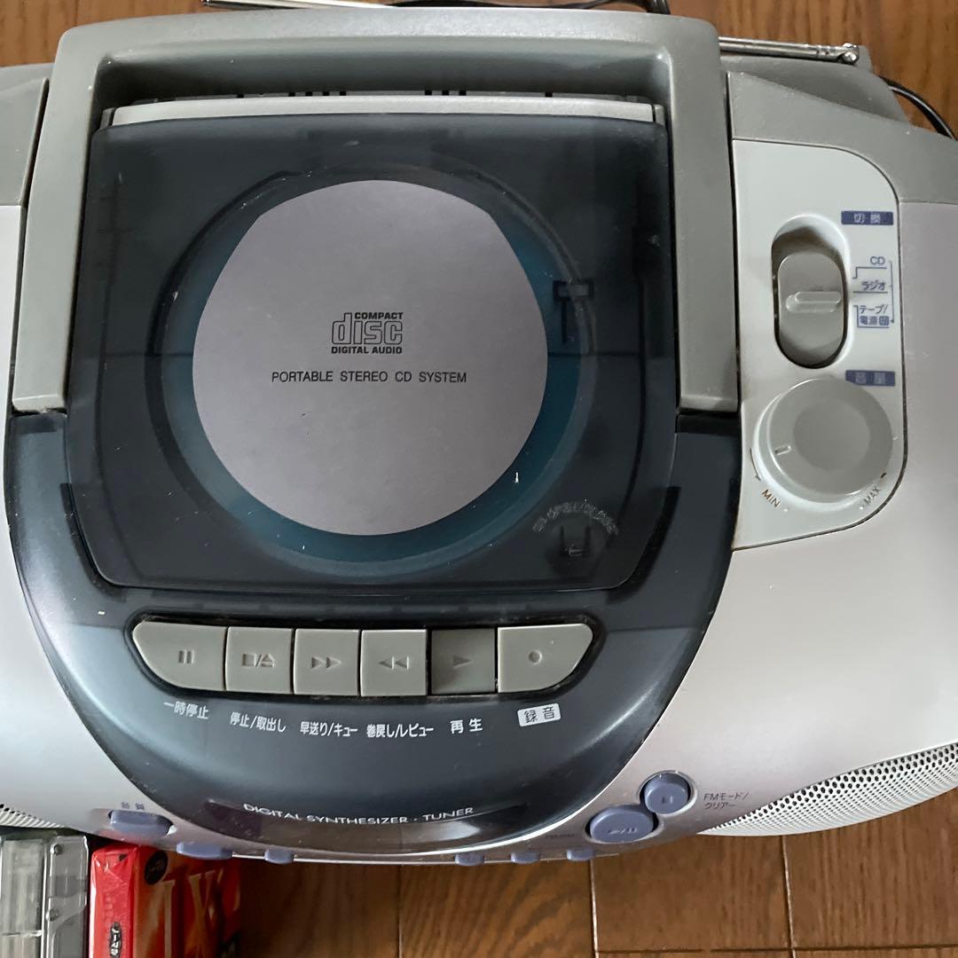 パナソニックCDカセットラジオプレーヤー