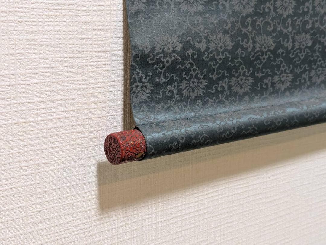 【模写】掛軸　川勝春章　美人画　日本画　浮世絵師　浮世絵派　合箱入　U31