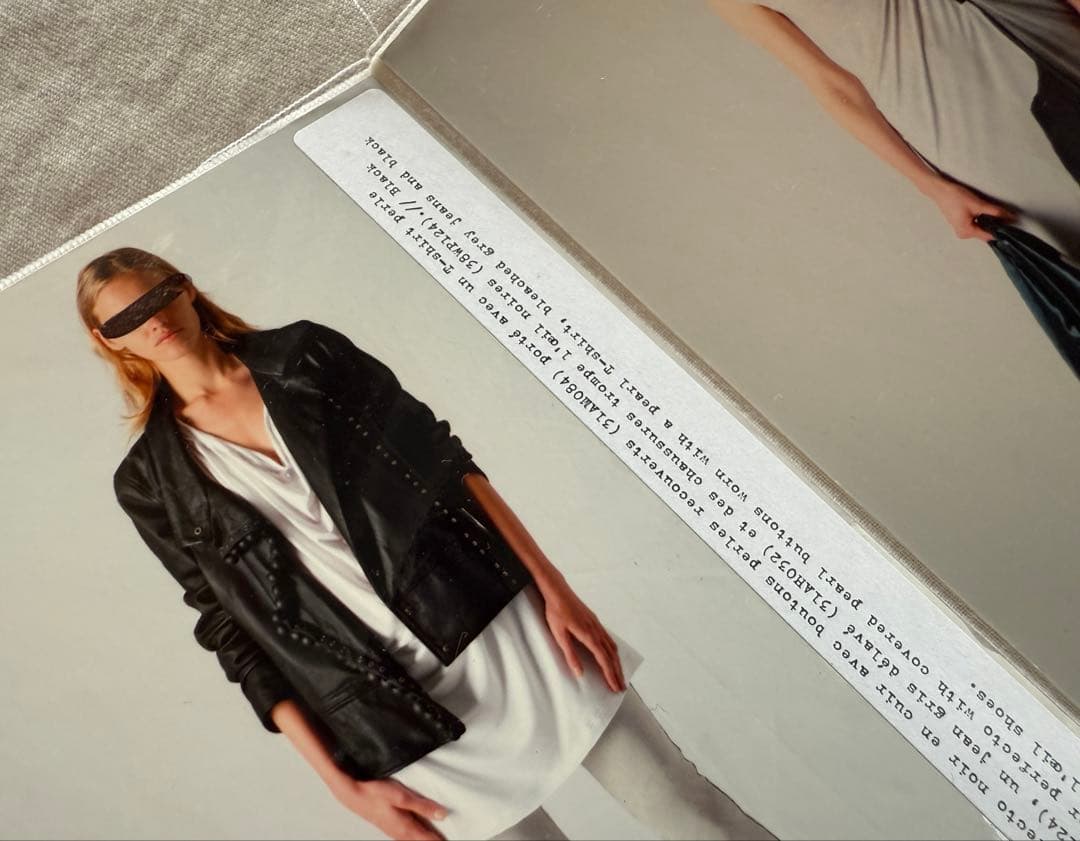 最後の本人期 マルタンマルジェラ09SS ルックブック