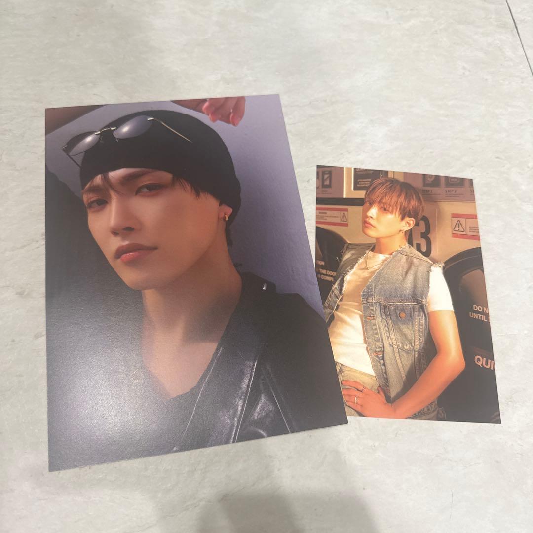 ATEEZ ホンジュン直筆サイン3枚セット