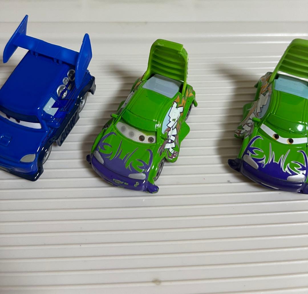 カーズ、ミニカー、暴走車、ウッディー、ハム