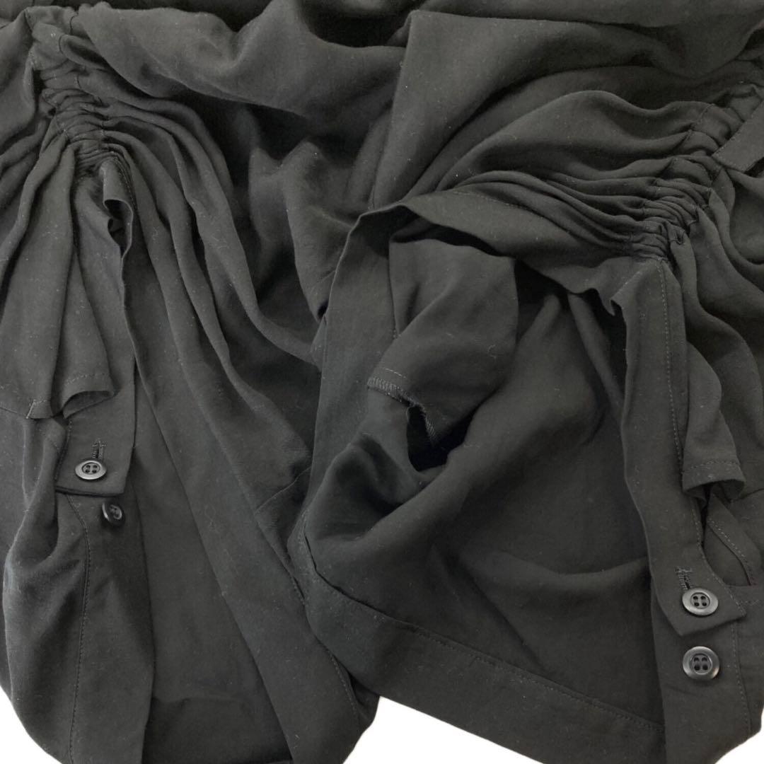 yohji yamamoto regulation ギャザーパンツ