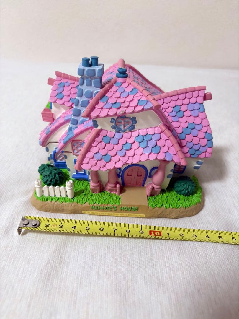 【約30年前の非売品、UCC当選品】ミッキー ミニー ドナルドの家 陶器置物