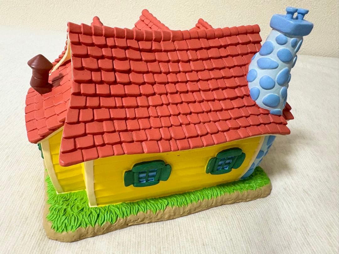 【約30年前の非売品、UCC当選品】ミッキー ミニー ドナルドの家 陶器置物