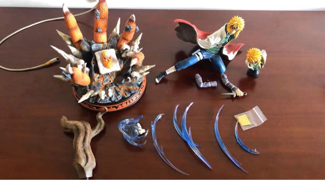 NARUTO ナルト 波風ミナト ガレージキット ガレキ スタチュー①⑤