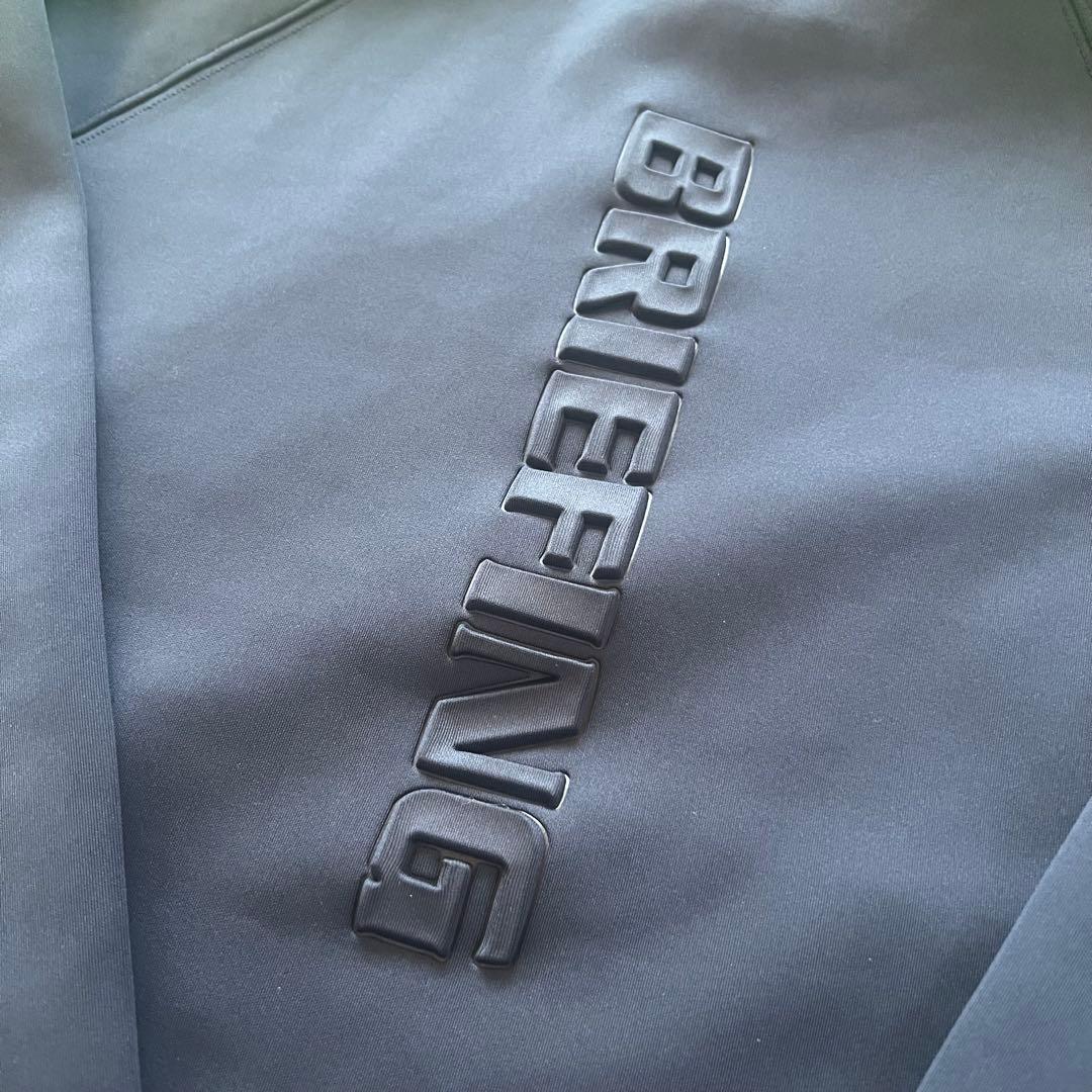 人気商品！BRIEFING ブリーフィング 3Dロゴパーカー ネイビー