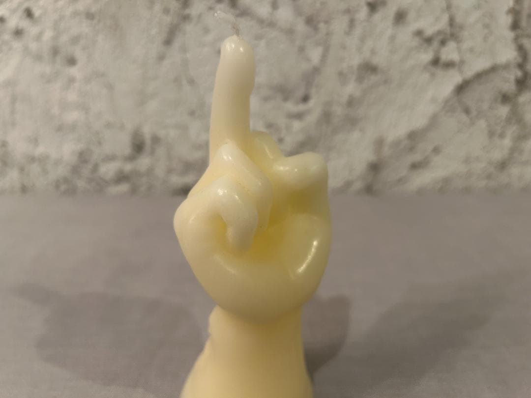 NEIGHBORHOOD / ネイバーフッド｜中指｜IVORY CANDLE