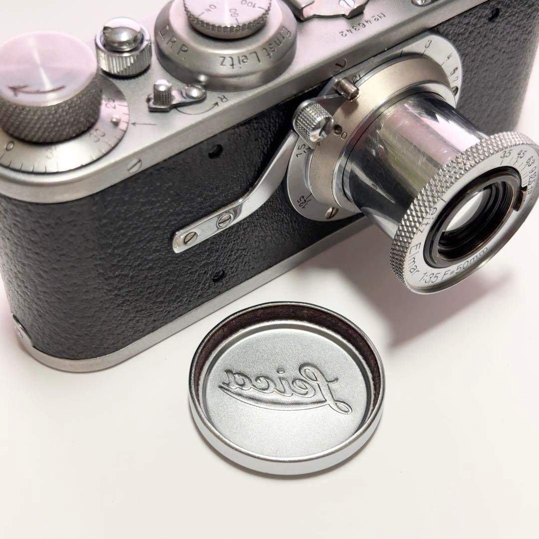 【希少】ライカ A型 シルバークローム《エルマー50m/F3.5付き》Leica