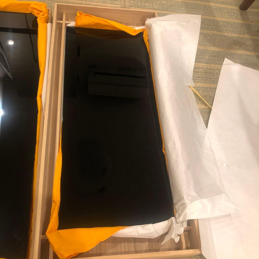 輪島塗 豪秀作 茶道具 黒真塗 長板 炉用 風炉用 壱双 真一双 共箱共布 美品