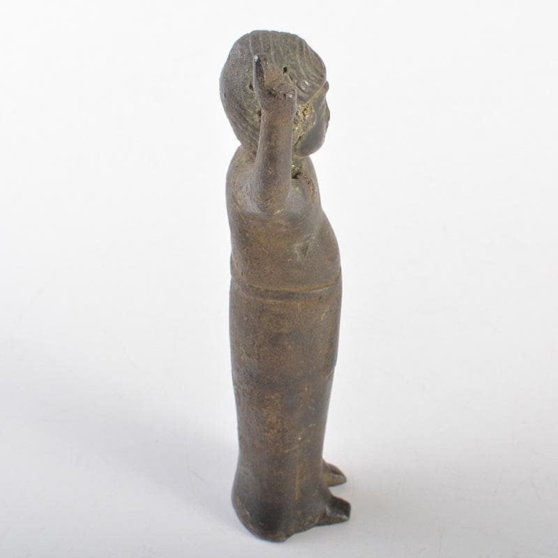 仏教美術　古銅　誕生仏　仏像　V　R6781