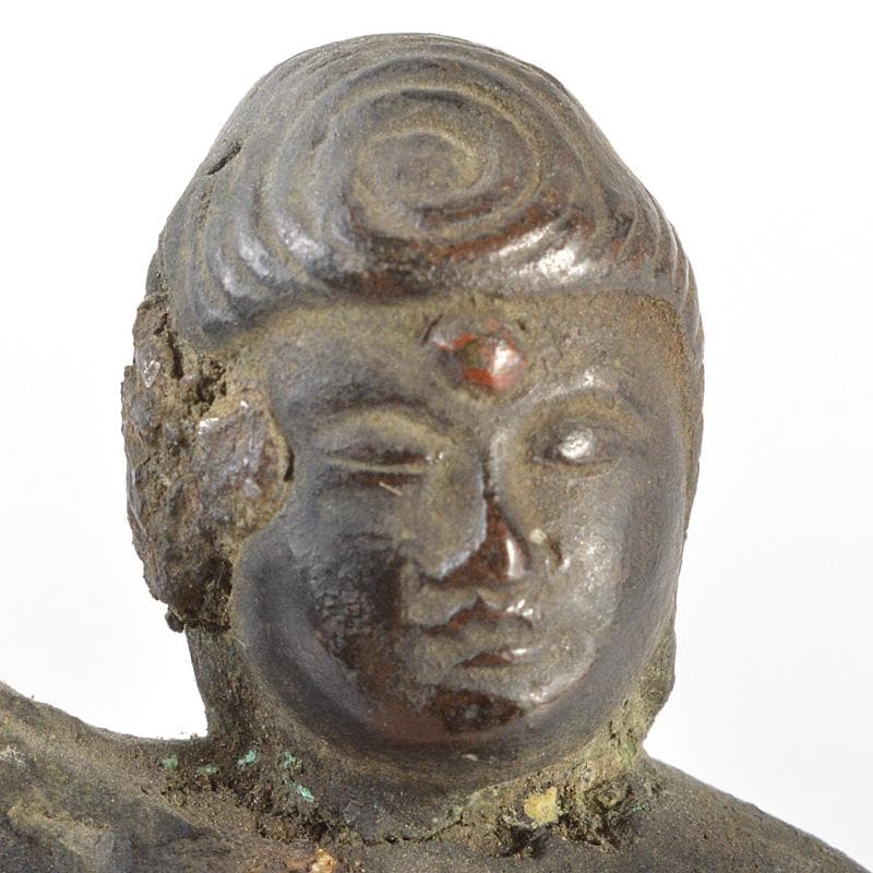 仏教美術　古銅　誕生仏　仏像　V　R6781