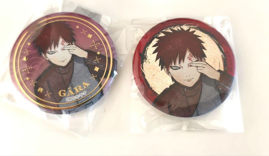 NARUTO　疾風伝 ブロッコリー缶バッジ　SPECIALレア　我愛羅　JF限定