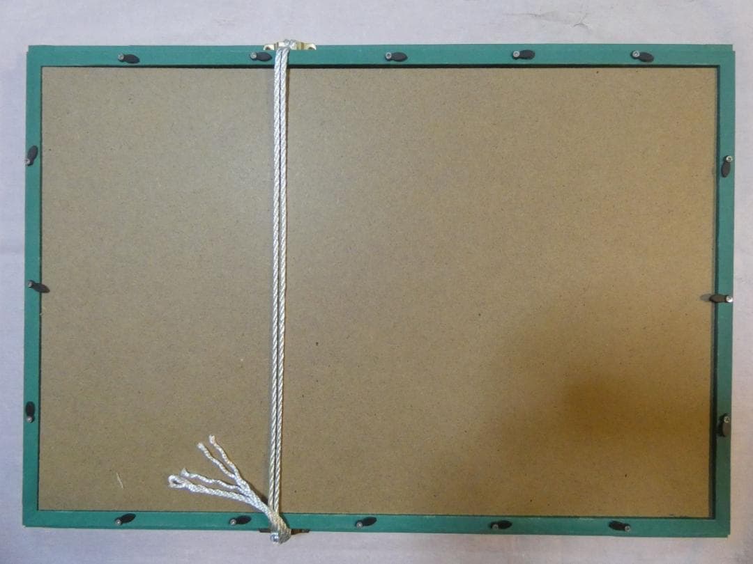 【値下げ】風景画　油絵　田中一村　M10号絵画　額付き　手描き　肉筆