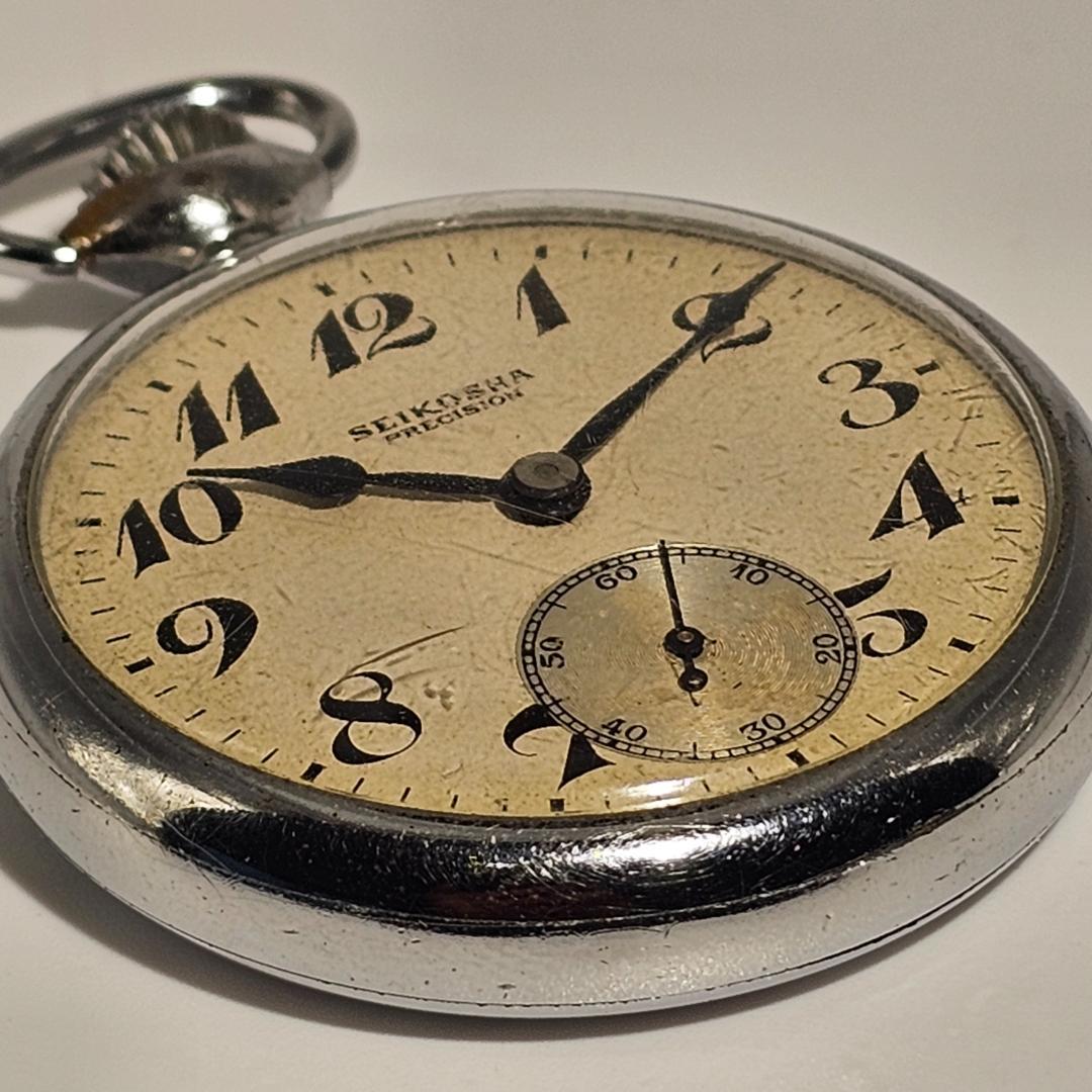 SEIKO セイコー 国鉄 鉄道時計 機械式 手巻 昭和３３年 3381 稼働品