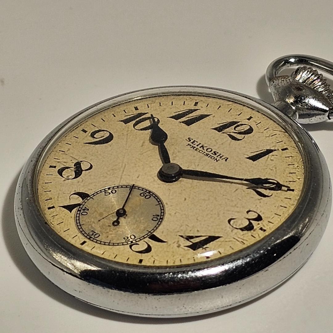 SEIKO セイコー 国鉄 鉄道時計 機械式 手巻 昭和３３年 3381 稼働品