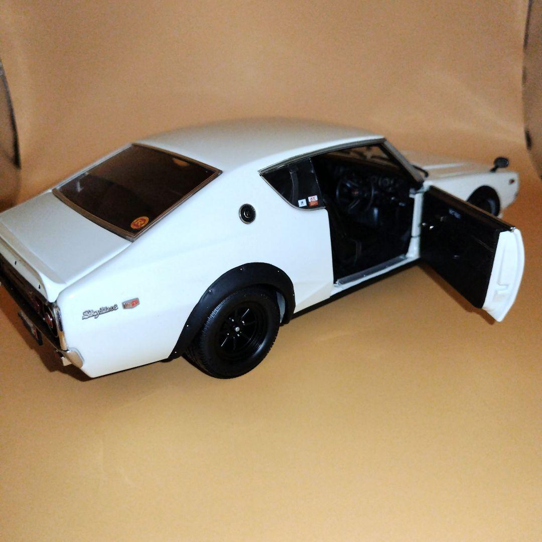 京商 1/18スカイラインGT−R ケンメリ KPGC110 ホワイト