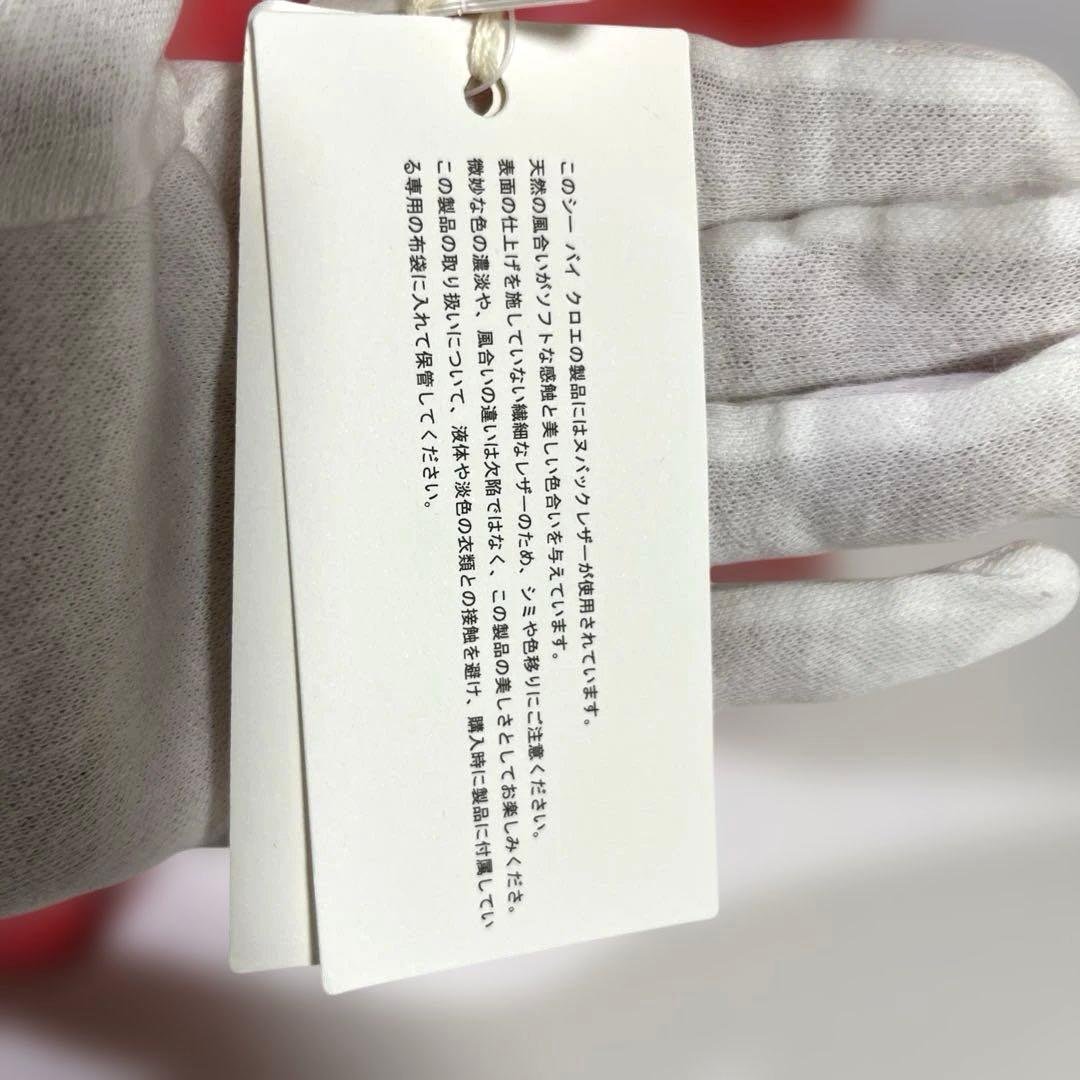 【F】未使用タグ付き！シーバイクロエ　see by chloe バッグ　赤